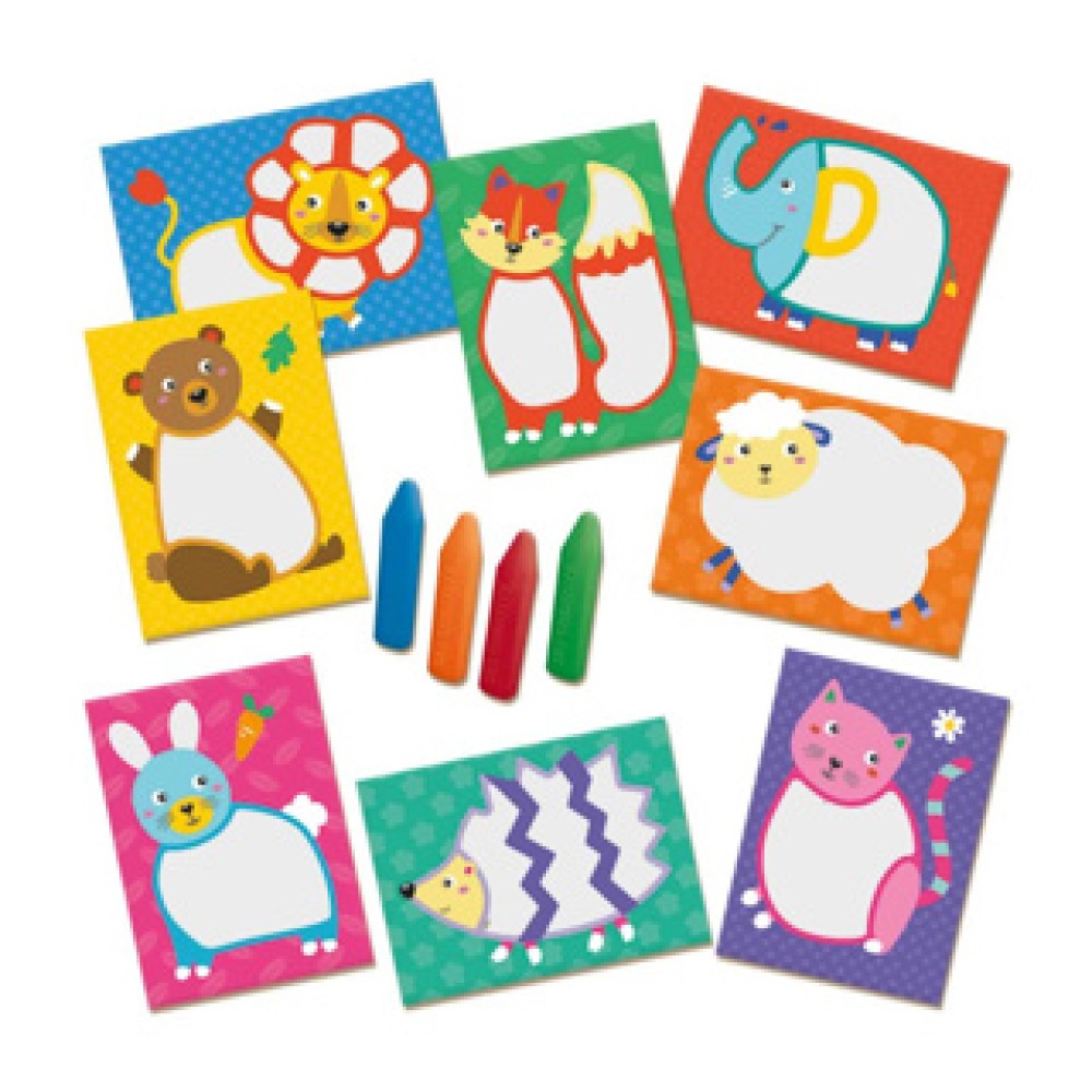 SES My First krijtjes dieren - Afbeelding 2