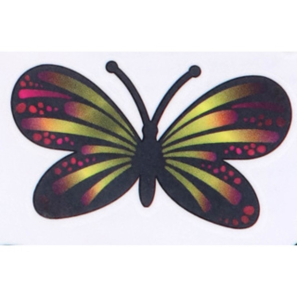 Tattoos vlinders metallic - Afbeelding 5