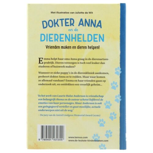 Boek Dokter Anna En De Dierenhelden Red De Puppy's