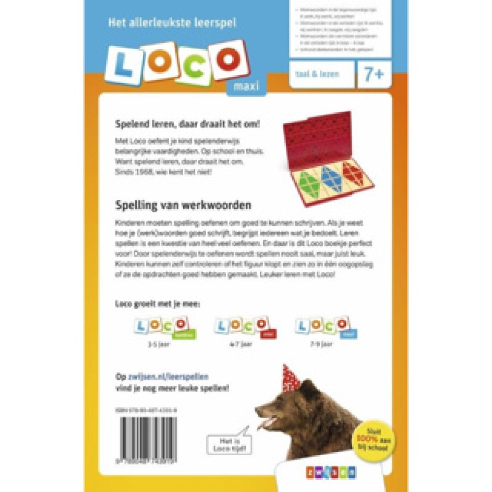 Loco Oefenboekje Maxi Werkwoordspelling - Afbeelding 2