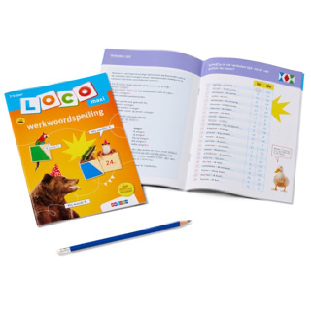 Loco Oefenboekje Maxi Werkwoordspelling - Afbeelding 4