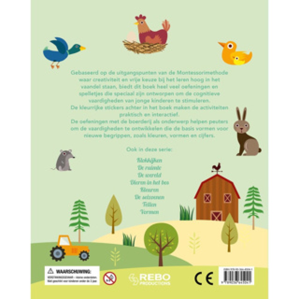 Boek Oefenboek Boerderij - Afbeelding 2