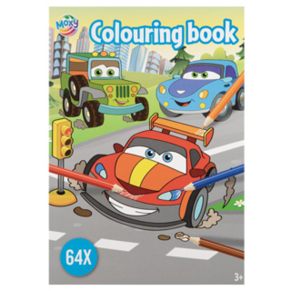 Kleurboek mega A4 64 pagina's 3 assorti - Afbeelding 3