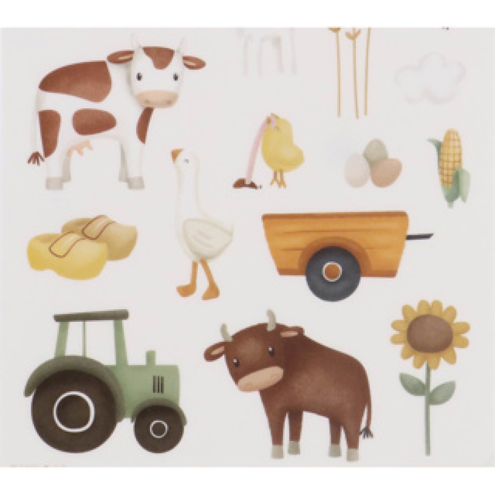 Little Dutch raamstickers boerderij - Afbeelding 5