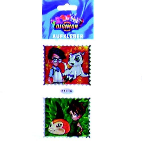 Stickers Digimon Metal Assorti (assortiment – willekeurige uitvoering)