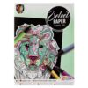 Schilderen op velvet 4 sheets 4 assorti (assortiment – willekeurige uitvoering)