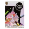 Schilderen op velvet 4 sheets 4 assorti (assortiment – willekeurige uitvoering)