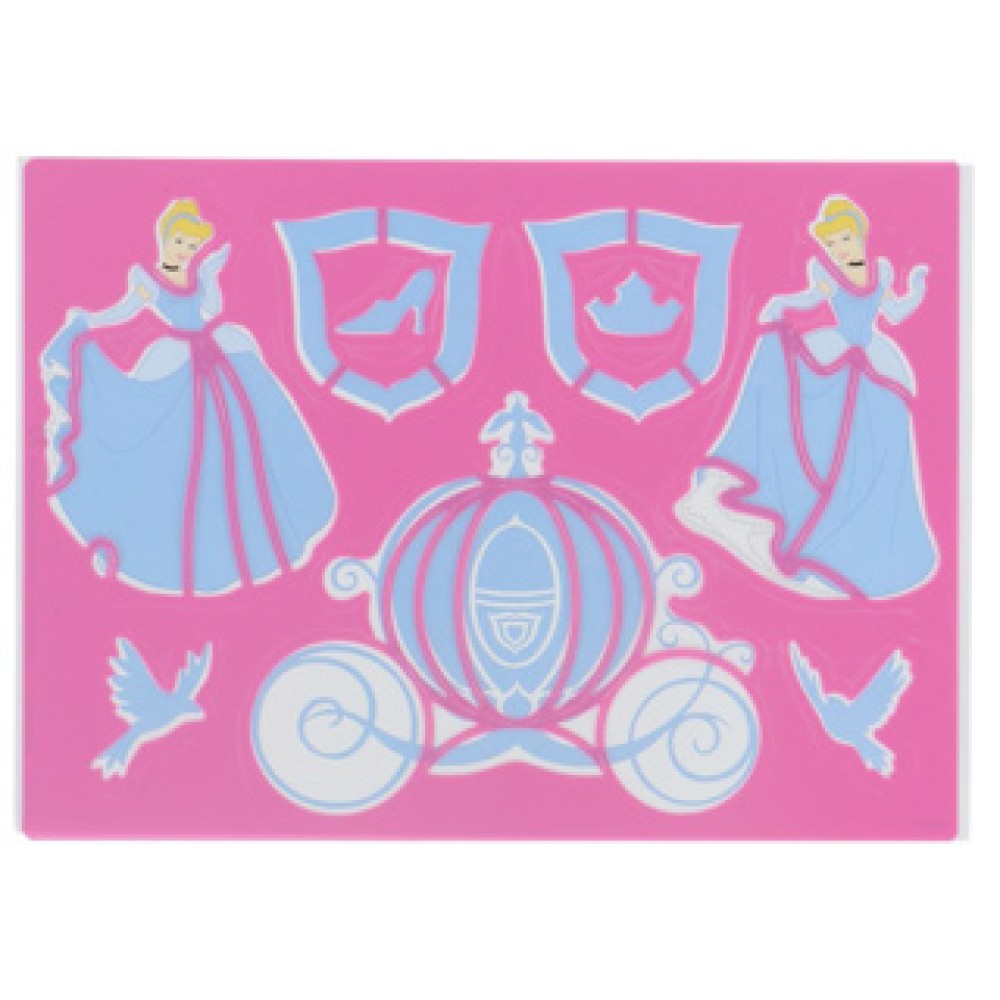 Disney Princess Assepoester Sjablonenset - Afbeelding 2