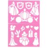 Disney Princess Assepoester Sjablonenset