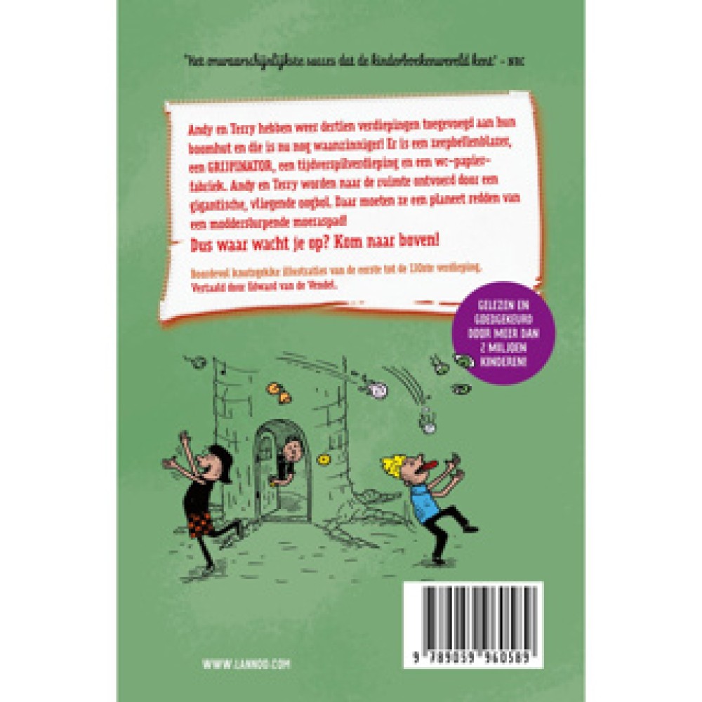 Boek De Waanzinnige Boomhut Van 130 Verdiepingen - Afbeelding 2