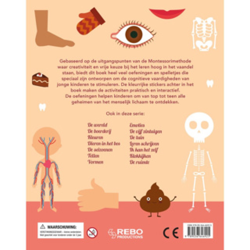 Boek Oefenboek Menselijk Lichaam - Afbeelding 2