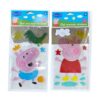 Peppa Pig Raamstickers Gel 2 Assorti (assortiment – willekeurige uitvoering)
