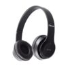 Idance hoofdtelefoon draadloos zwart metal