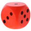 Dobbelsteen Bal Soft Rood 16 Cm