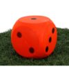 Dobbelsteen Bal Soft Rood 16 Cm