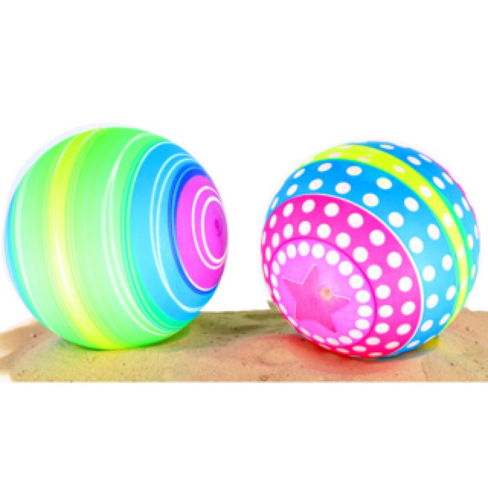 Bal fun plastic 23 cm assorti - Afbeelding 5