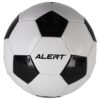Alert Sport voetbal Wit/Zwart , Maat 5