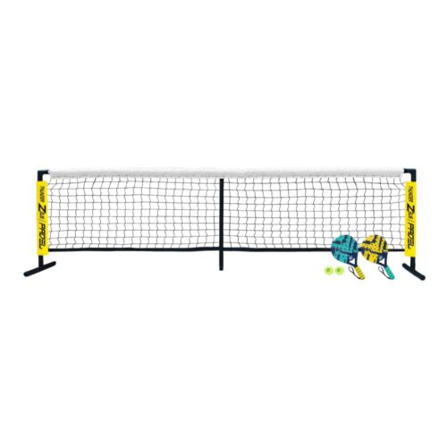Padelset kids net +2 rackets +2 ballen 240x55x60cm