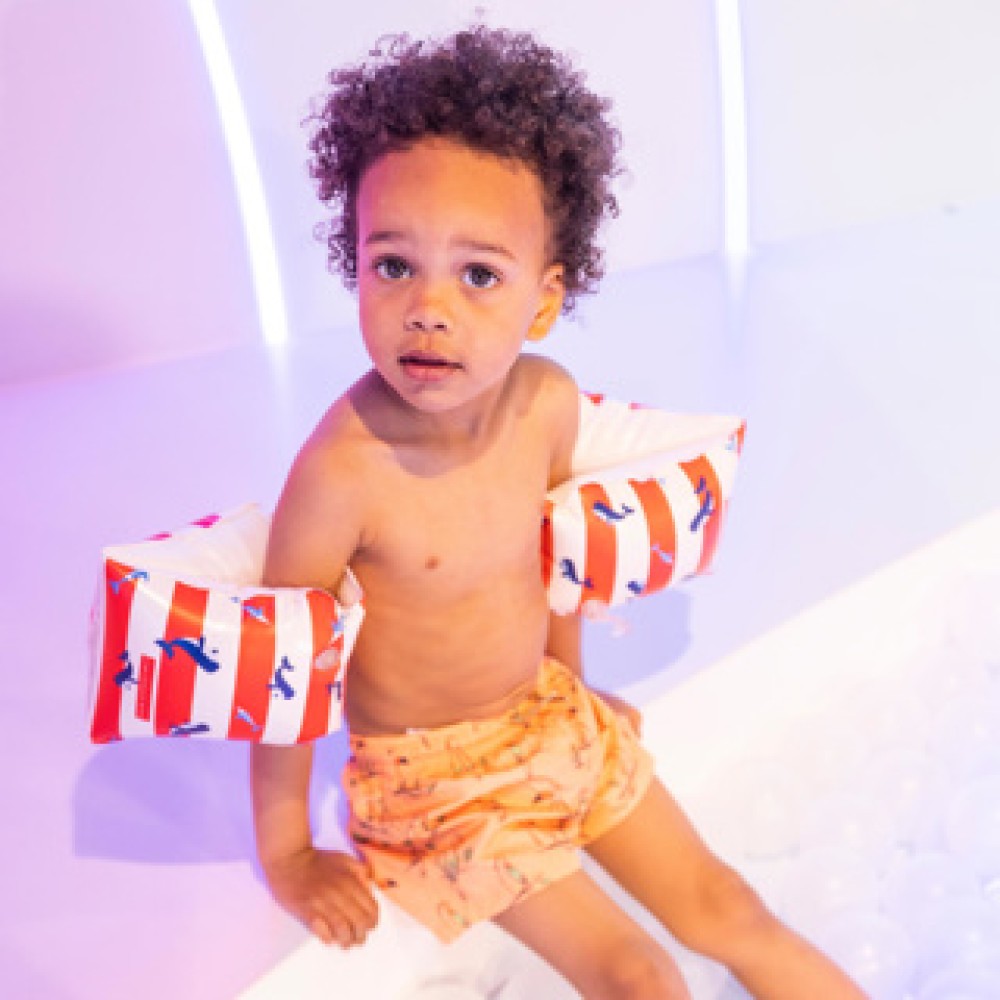 Swim Essentials zwembandjes ocean stripes 0-2 jaar - Afbeelding 4