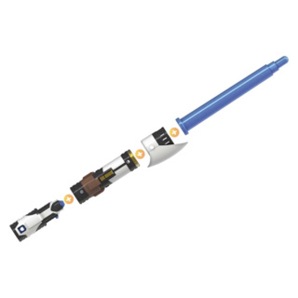 Star Wars lichtzwaard kracht uitschuifbaar assorti - Afbeelding 3
