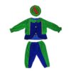 Pietenpak Groen/Blauw 110-116 Cm