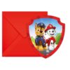 Paw Patrol Uitnodigingen 6 Stuks