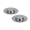 Westmark Gootsteenzeefjes RVS 7 cm 2 stuks