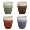 Fuji mok 8 cm 4 assorti (assortiment – willekeurige uitvoering)