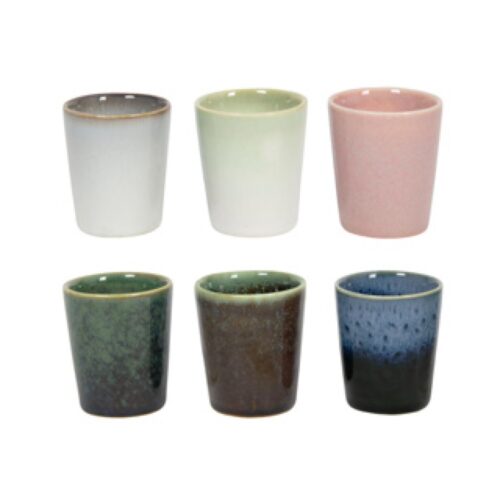 Espressomokje Wind Ø5cm 60ml assorti (assortiment – willekeurige uitvoering)
