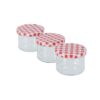 Jampot set 3 23 cl assorti (assortiment – willekeurige uitvoering)
