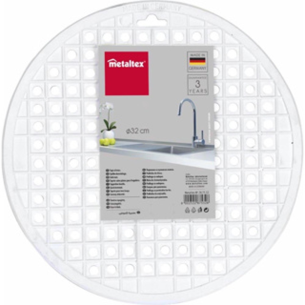 Gootsteenmat rond 32 cm