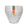 Bloempotten wit 39 cm set van 2 capi europe