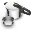 Tefal snelkookpan 6l met stoommand