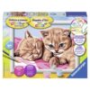 Ravensburger Schilderen Op Nummer kat/konijn/ puppie/paard assorti (assortiment – willekeurige uitvoering)