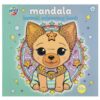 Kleurboek Kawaii mandala 20 pagina's 22x21 cm 2 assorti (assortiment – willekeurige uitvoering)