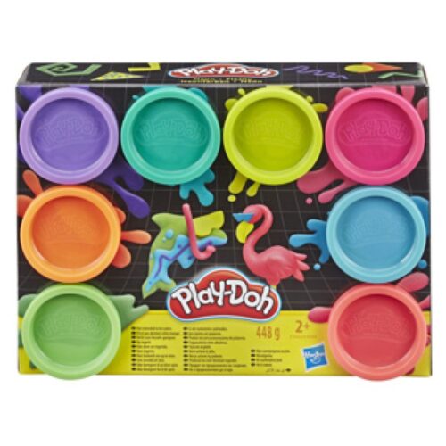 Play-Doh 8 Pack Regenboog Asst (assortiment – willekeurige uitvoering)