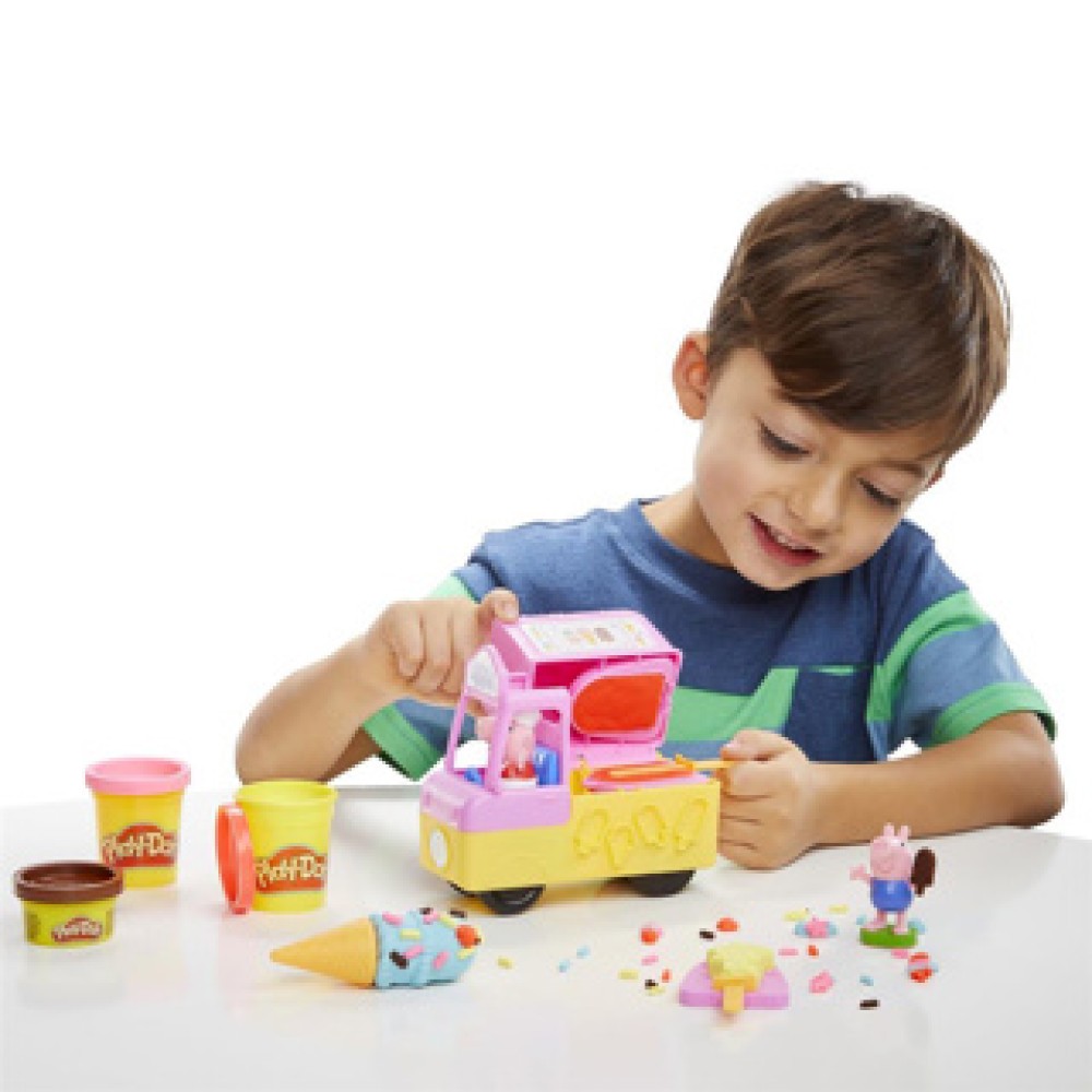 Play-Doh Peppa's Ijsjes Speelset - Afbeelding 3