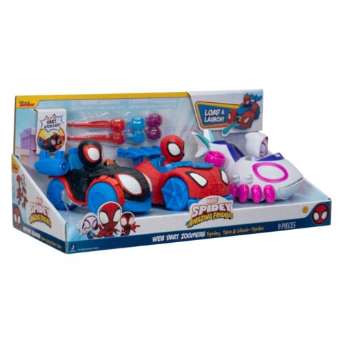 Spidey voertuig dart zoomer assorti (assortiment – willekeurige uitvoering)