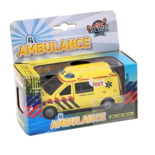 Auto Pull Back Ambulance Met Geluid