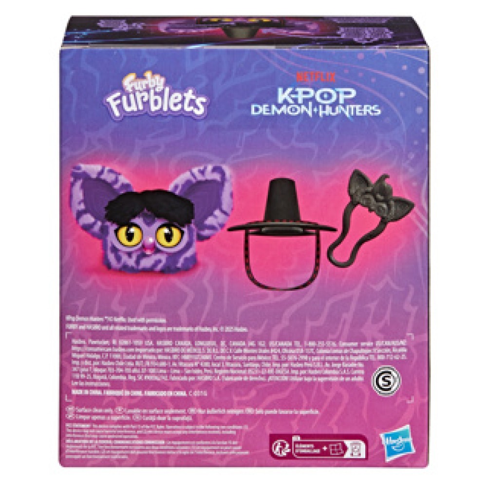 Kpop demon hunters Saja boy demon furblet - Afbeelding 4