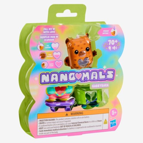 Nanomals Capybara Asst (assortiment – willekeurige uitvoering)