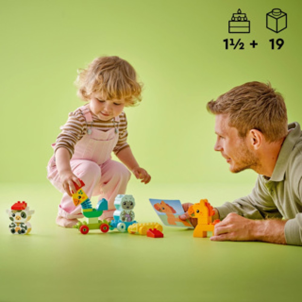 LEGO 10412 Duplo Dierentrein - Afbeelding 3