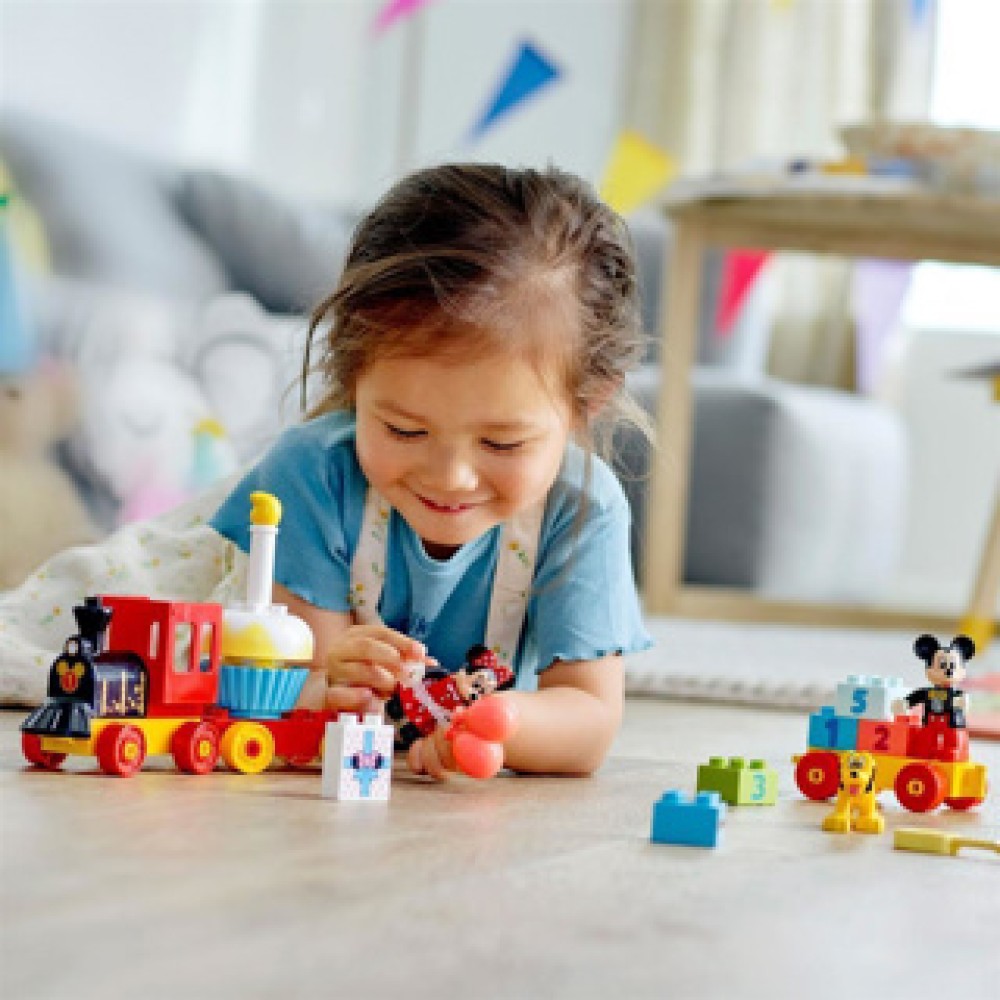 LEGO 10941 DUPLO Mickey & Minnie Verjaardagstrein - Afbeelding 4