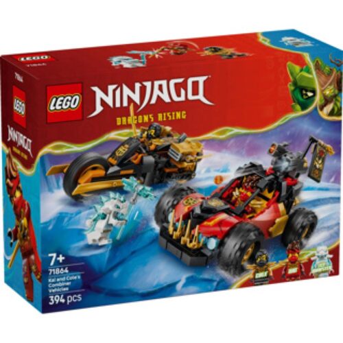LEGO 71864 Ninjago Kai En Cole's Combivoertuigen