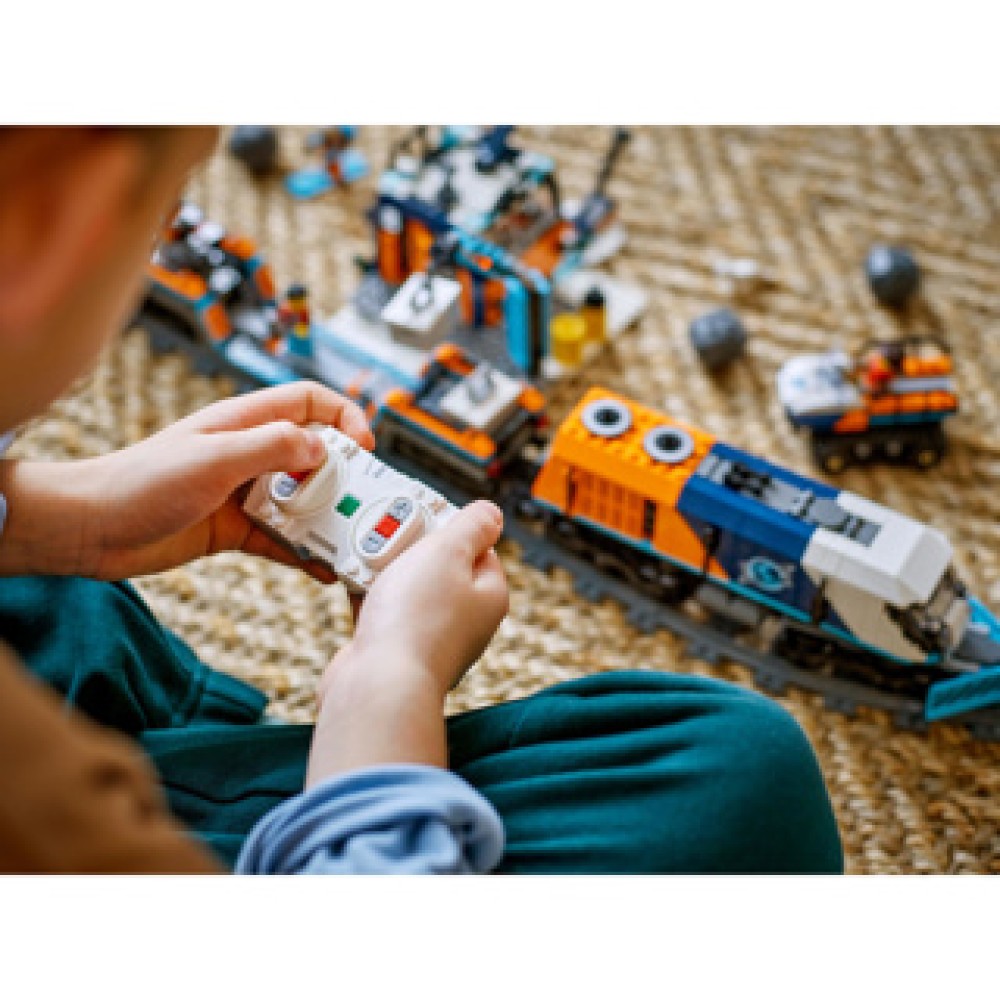 LEGO 60470 City Trains Onderzoekstrein Op De Noordpool - Afbeelding 3