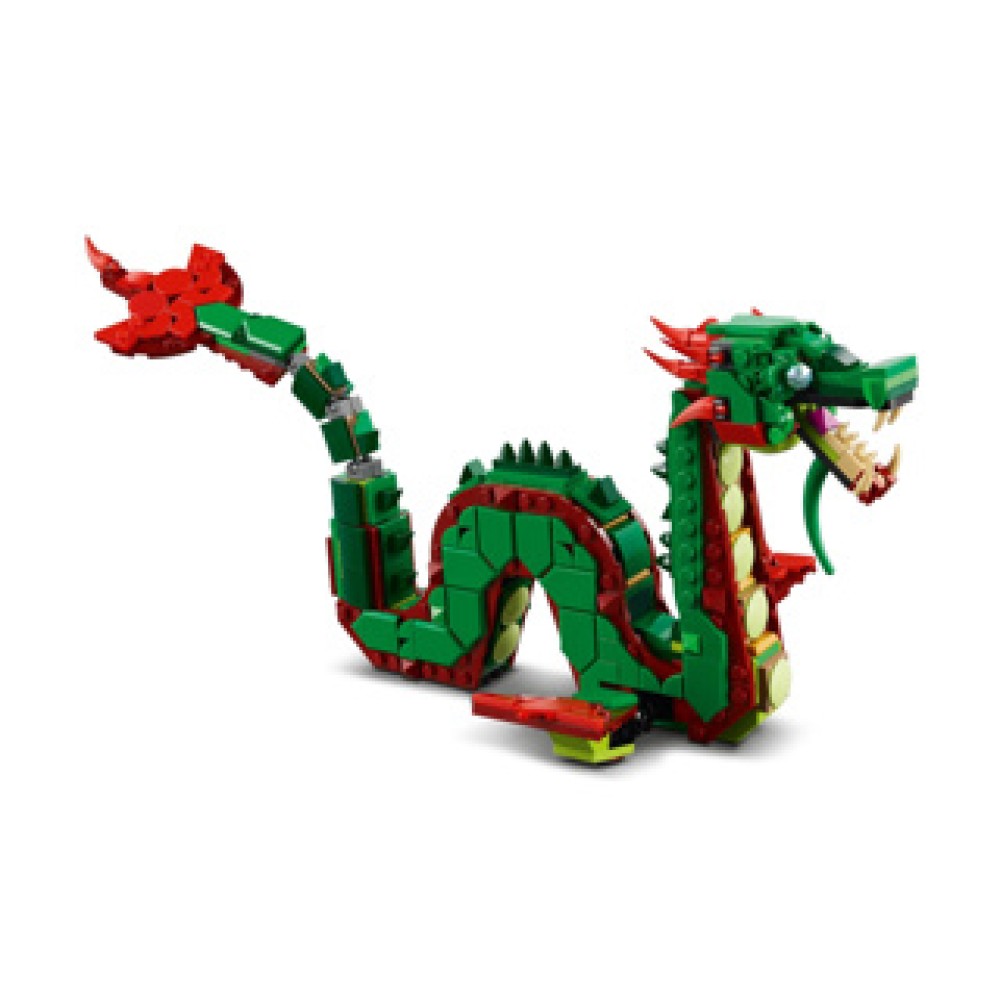 LEGO 31161 Creator Middeleeuwse draak - Afbeelding 4
