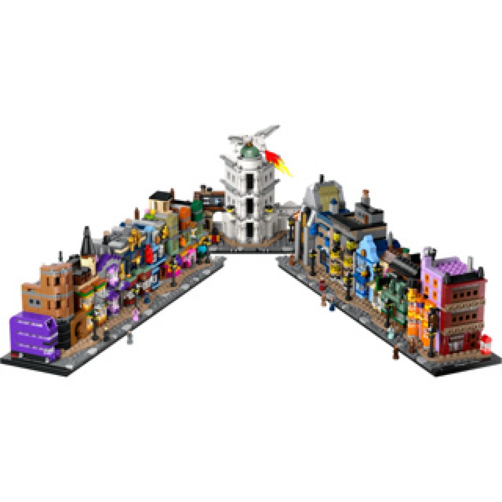 LEGO 76444 Harry Potter De Wegisweg tovenaarswinkels - Afbeelding 2