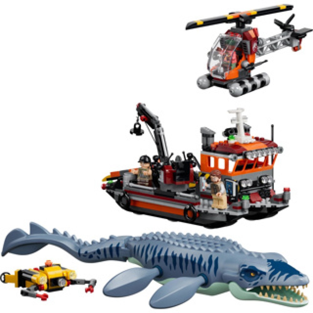 LEGO 77983 Jurassic World Mosasaurus Bootaanval - Afbeelding 2