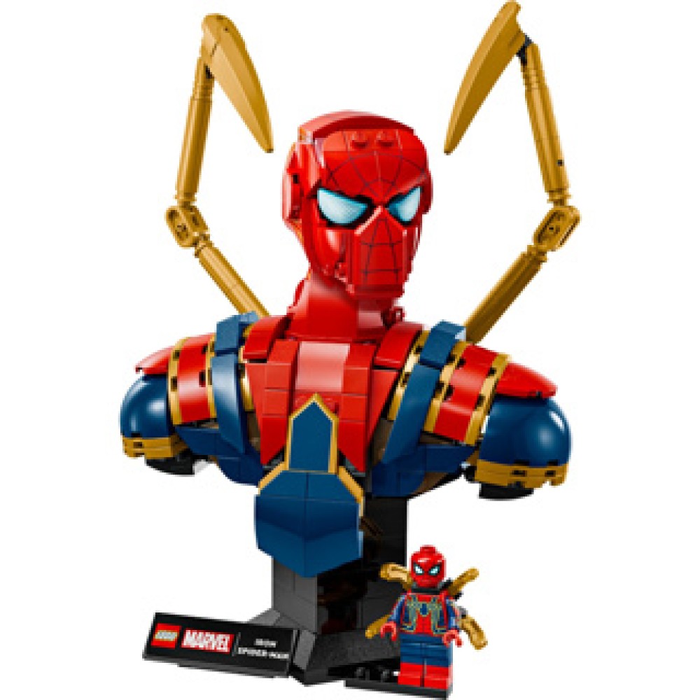 LEGO 76326 Super Heroes Marvel Iron Spider-Man buste - Afbeelding 2