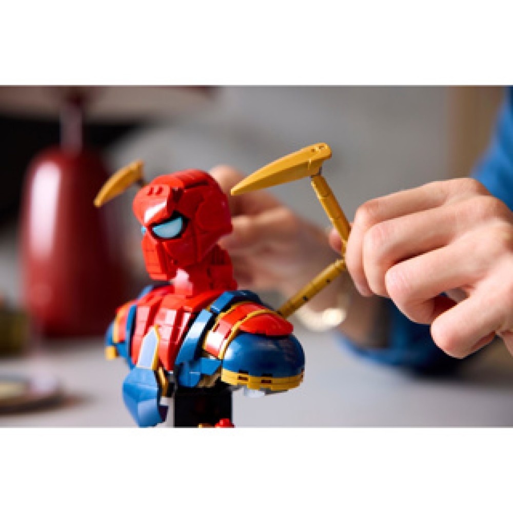 LEGO 76326 Super Heroes Marvel Iron Spider-Man buste - Afbeelding 5